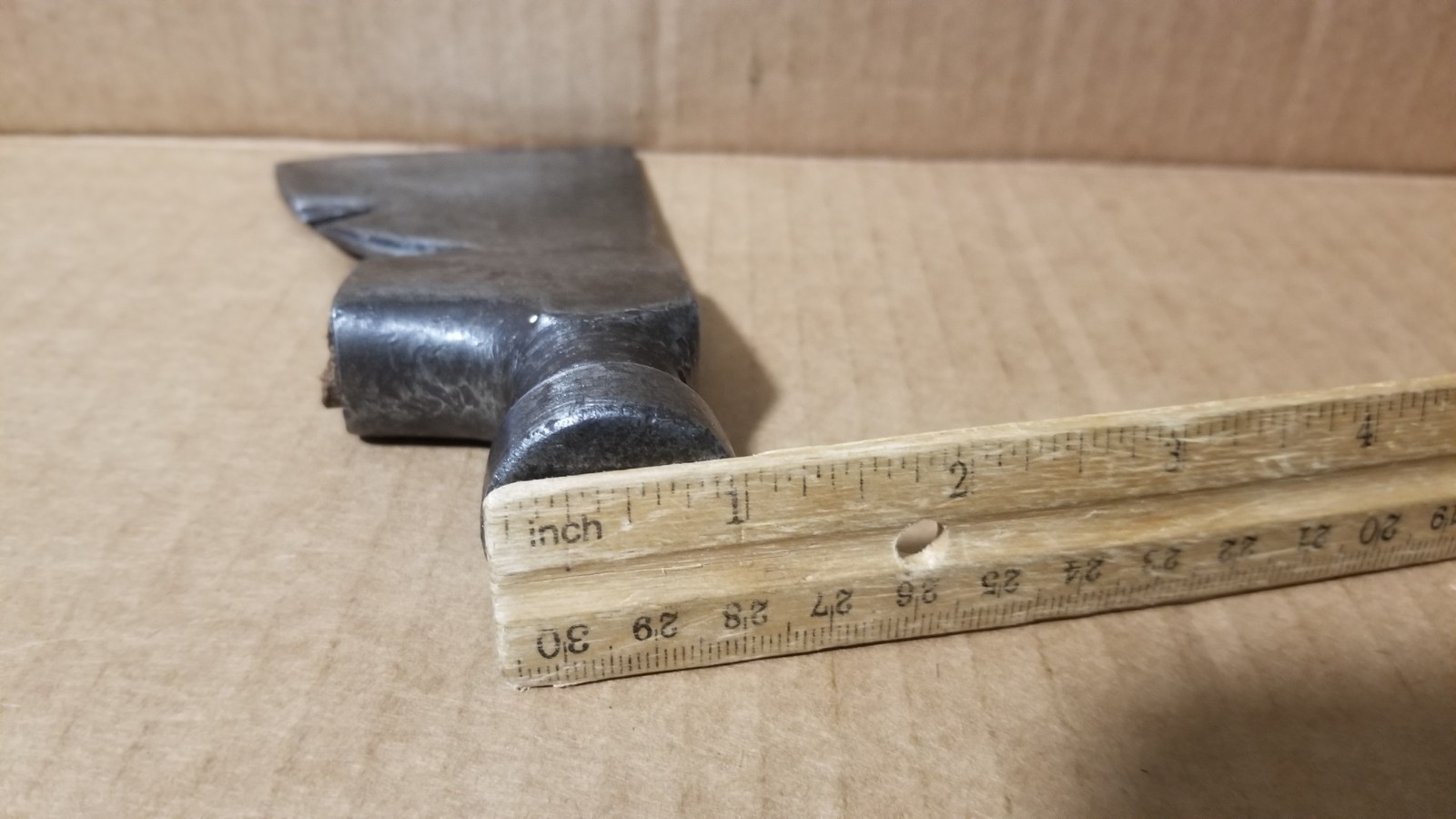 Vintage Genuine Plumb Hatchet Axe Hammer Head Only Sharp VGC