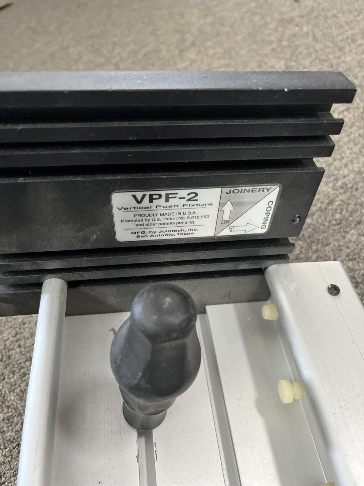 Jointech V.P.F. Vertical Push Fixture VPF-2