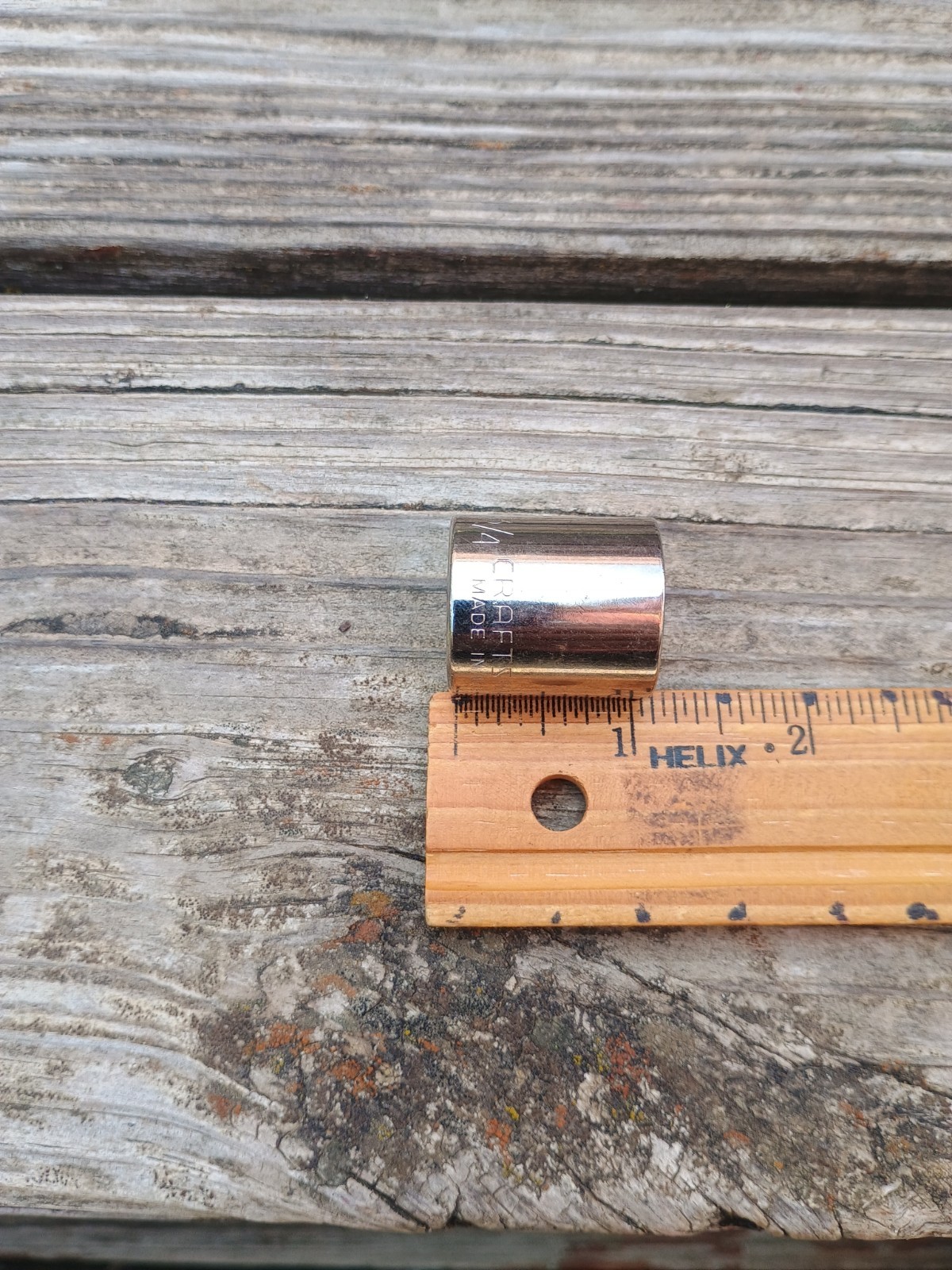 Vintage Craftsman 3/4″ 6 Point Shallow Socket 3/8″ Drive Inverted G 43007 USA