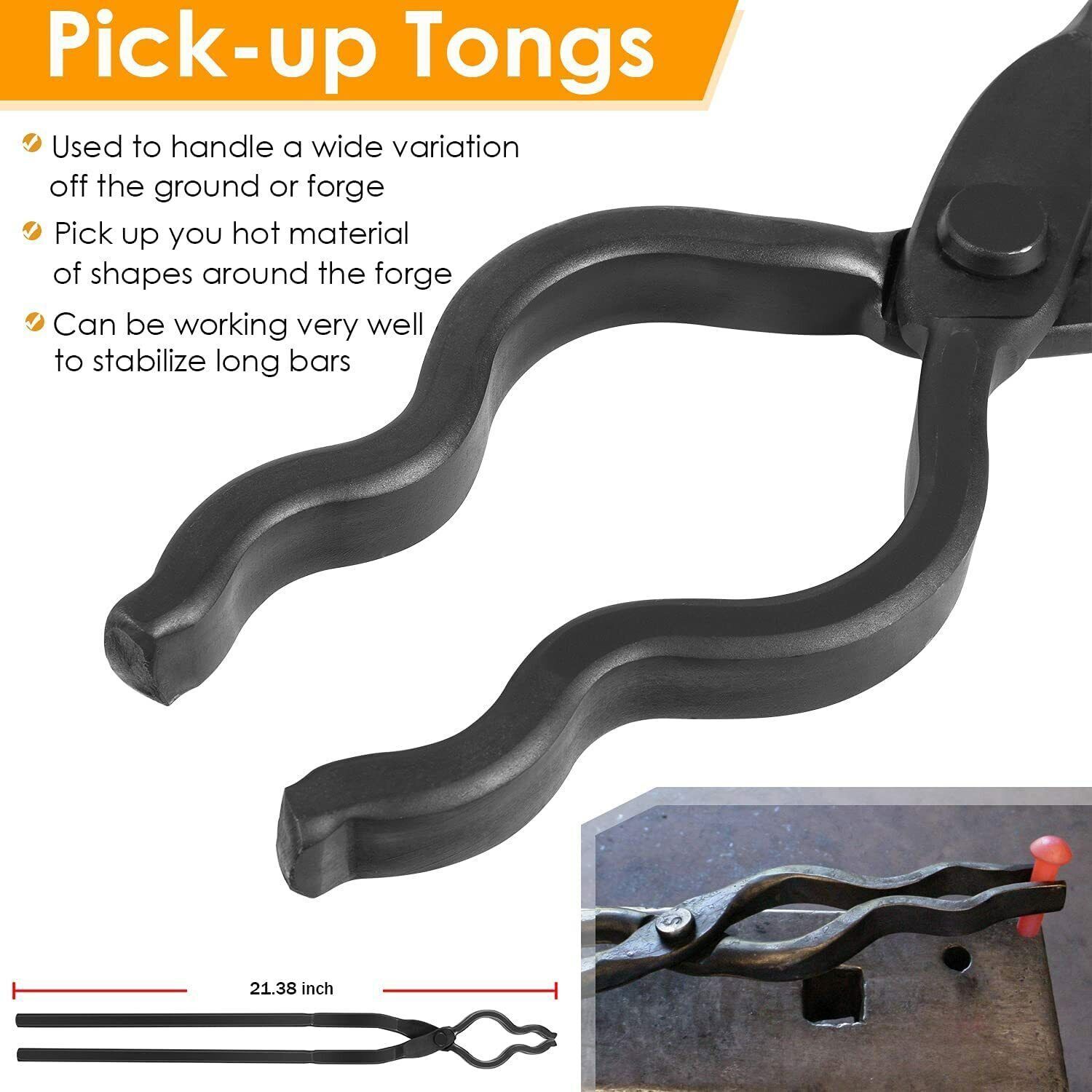 Blacksmith Tool Set Tools Blacksmithing Expert Replace Tongs Spike Bolt Tongs