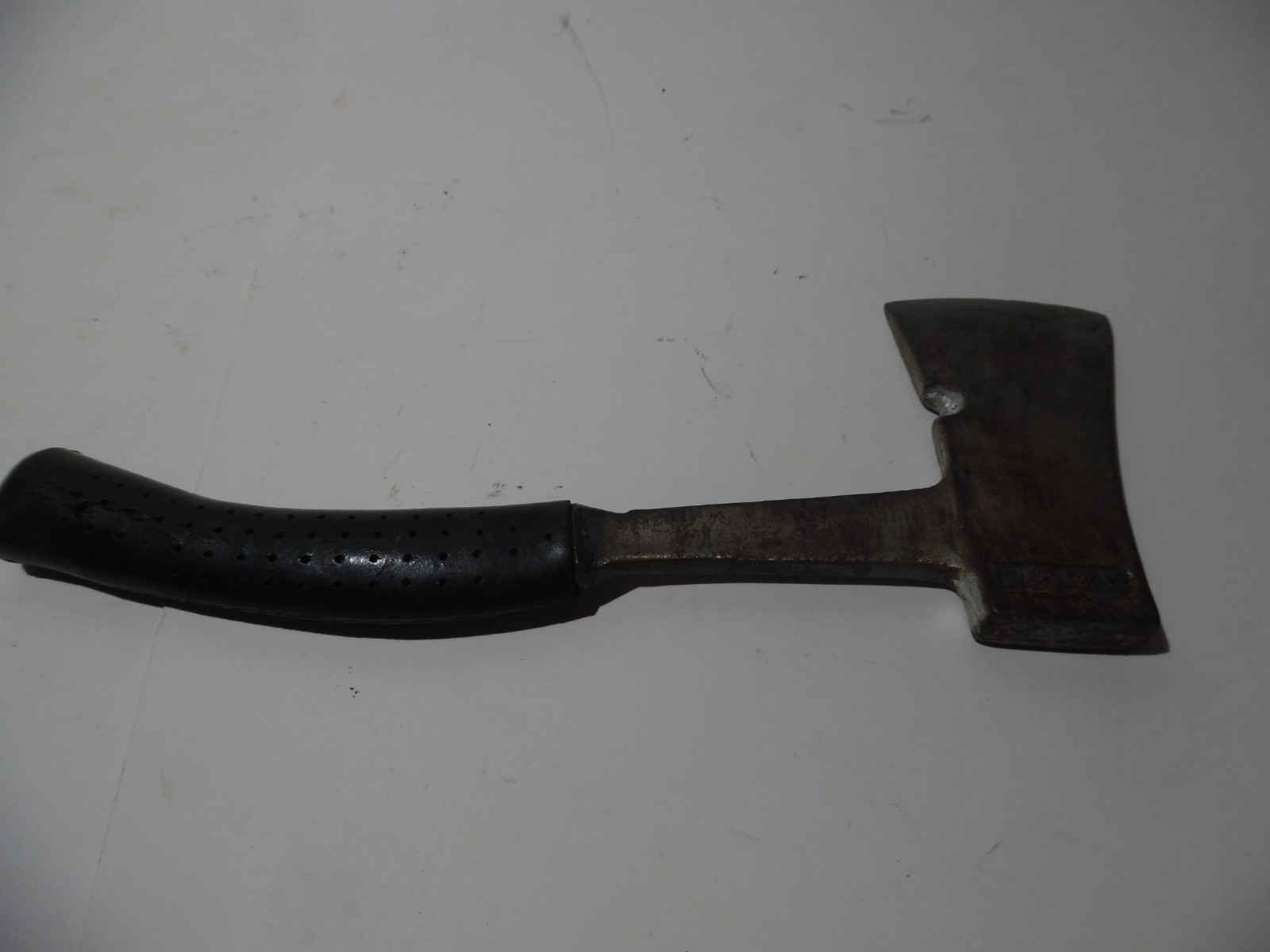 Drop Forged Steel Handle Camp Hatchet Black Rubber Grip Unbranded