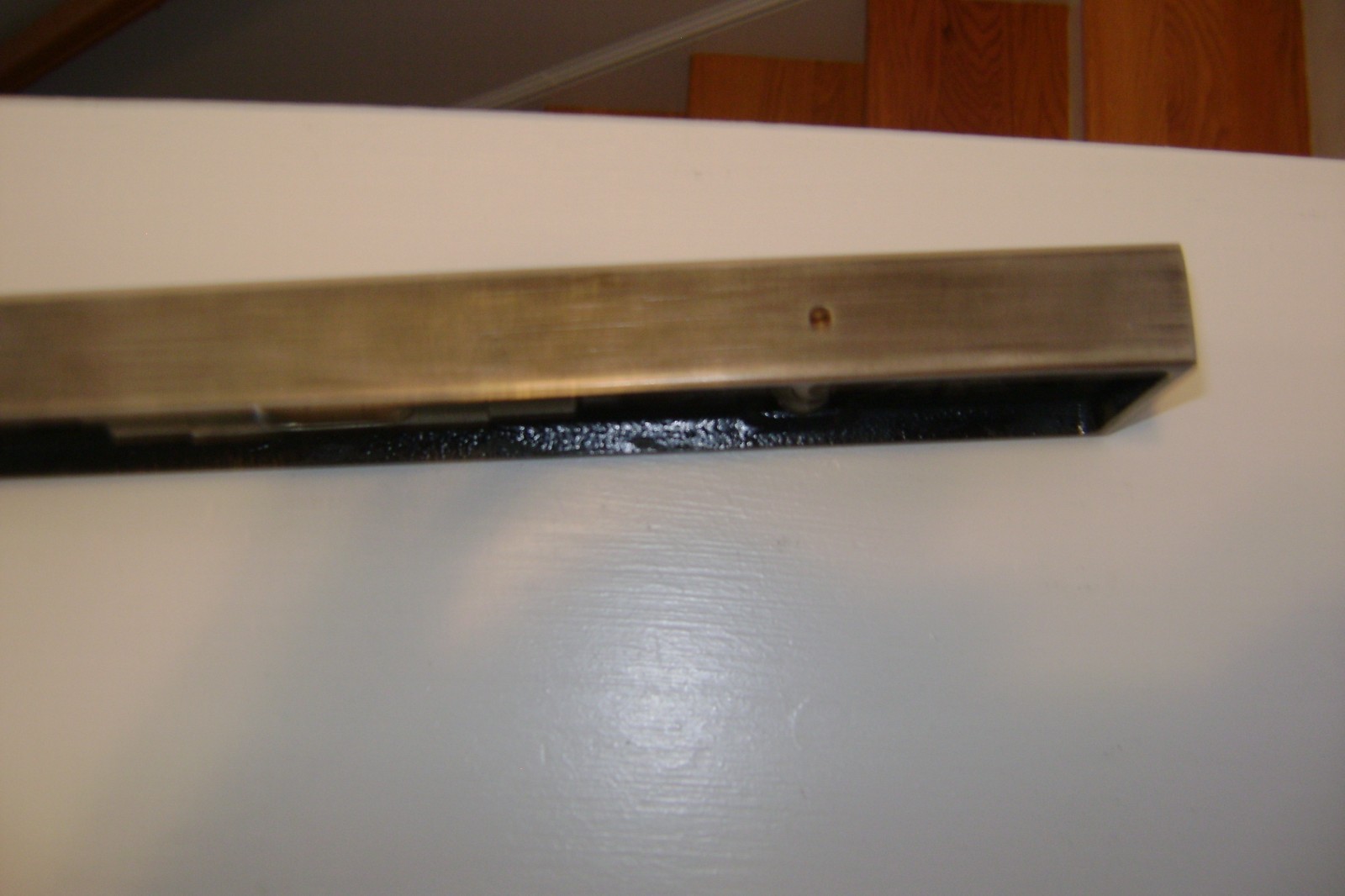 Vintage Stanley #36G 12” Heavy Steel Machinist Level Glass Guards