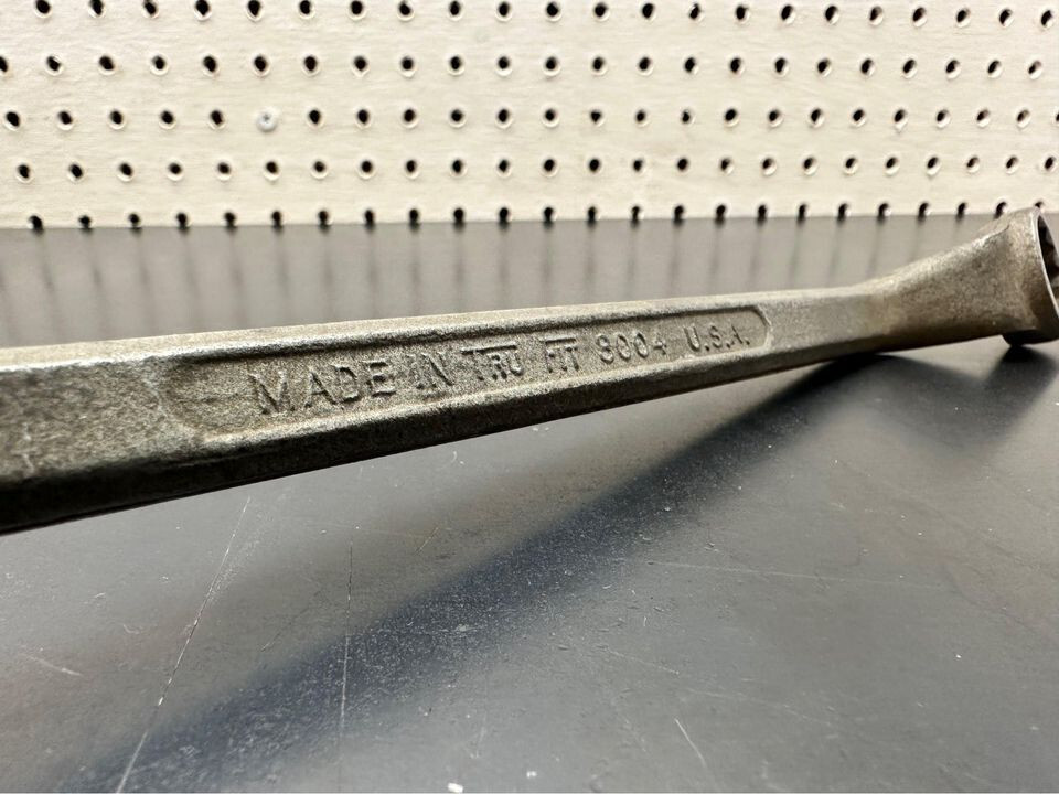 Double Boxed End Offset Wrench Lectrolite 25/32″ x 3/4″ Tru Fit 3004 Made In USA