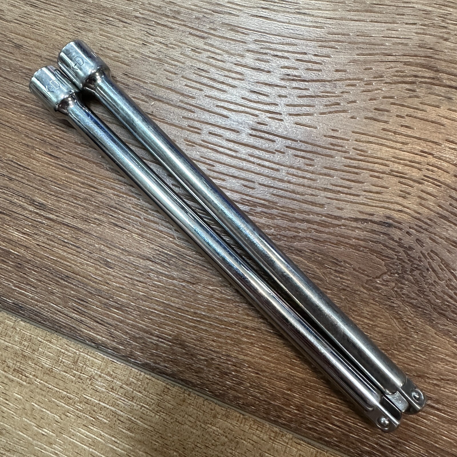 Lot of 2 KD Tools USA 1/4″ Drive – 6″ Long Socket Extension Tool 711206 K-D