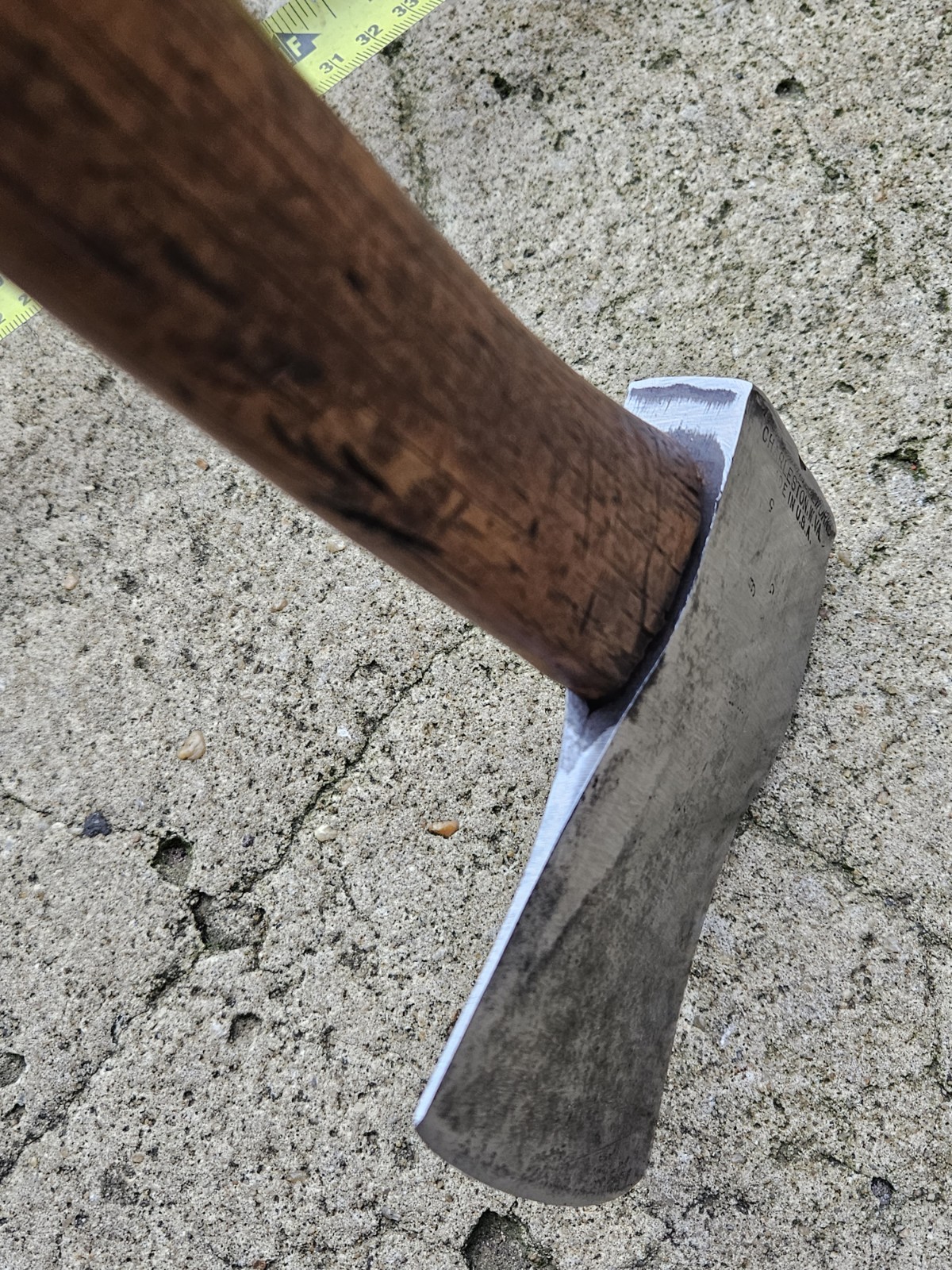 Vintage Kelly Works Charleston W V A Made In USA Hatchet Axe Kindling Cutter