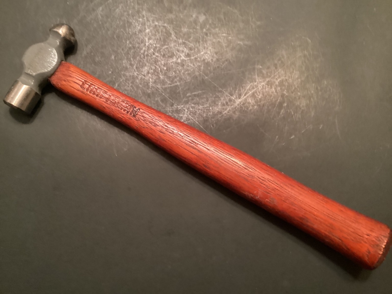 Rare Sears Craftsman 4oz Ball Pein Peen Hammer 38461 M Gray Head USA – NICE!