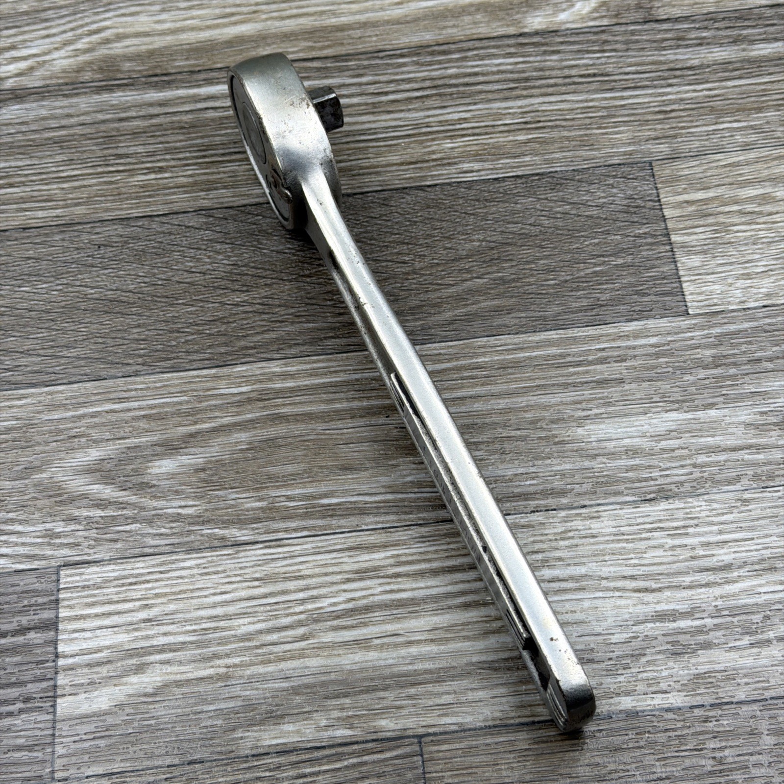 Vintage 1940s Craftsman 1/2” Ratchet Marked “U” USA – RARE Model by Plomb