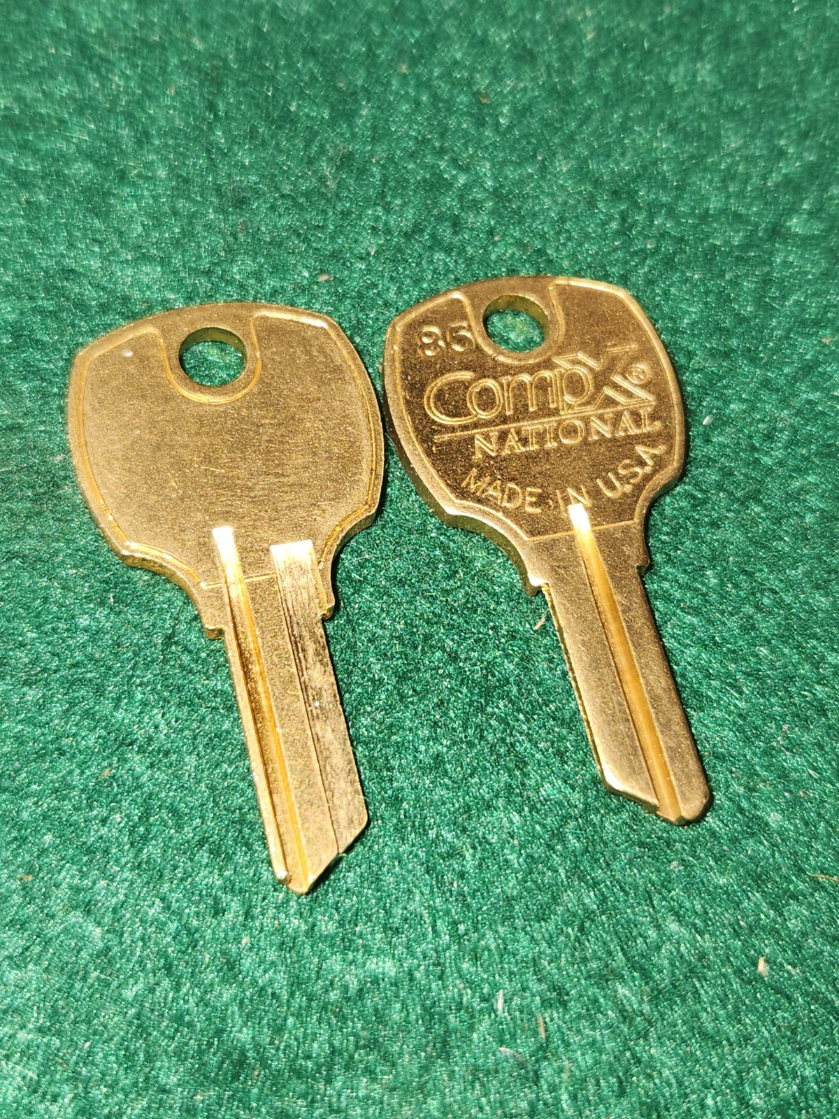 CompX C001A-C783A Cabinet or Desk Replacement National Key Blanks D8785 – 50pcs