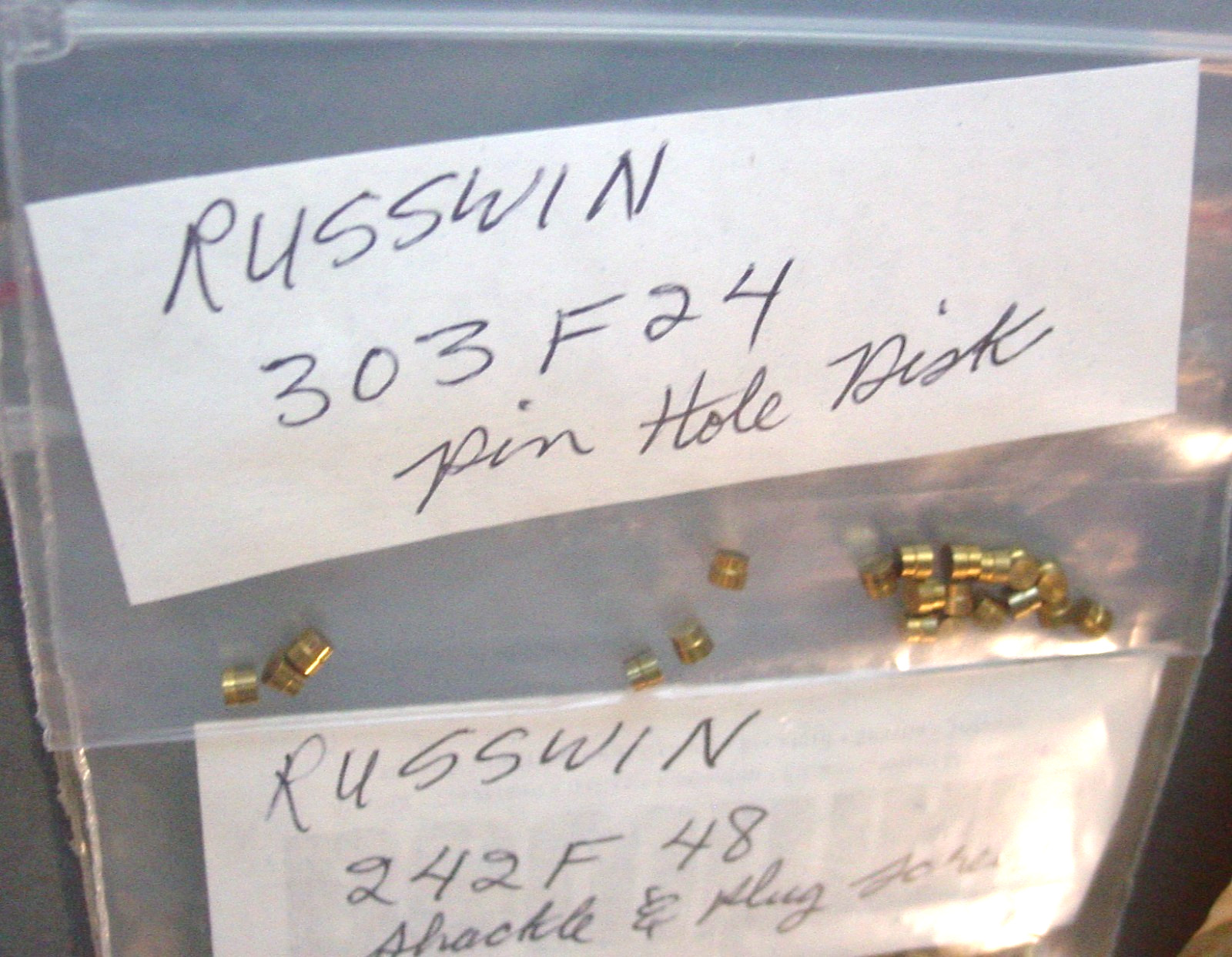 Russwin Removable Core Padlock Locksmith Custom Security Pinning Keyway Set USA