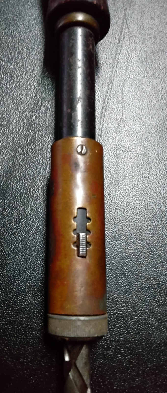 Yankee No. 30A North Bros Mfg Co Vintage Push Drill Spiral Ratchet Wood Handle