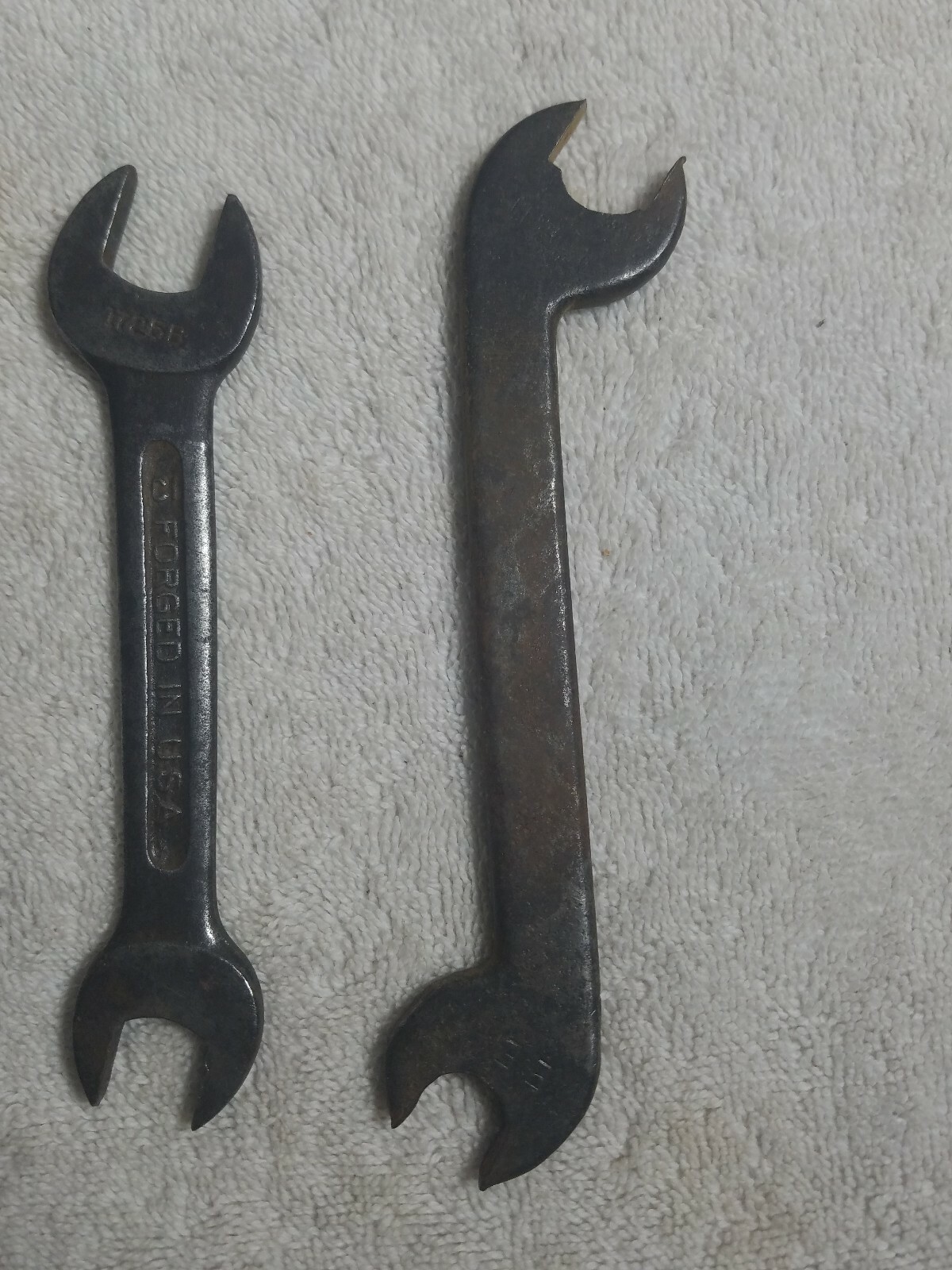 Vintage Lot of Open Ended Wrenchs Craftsman, Billings, Williams