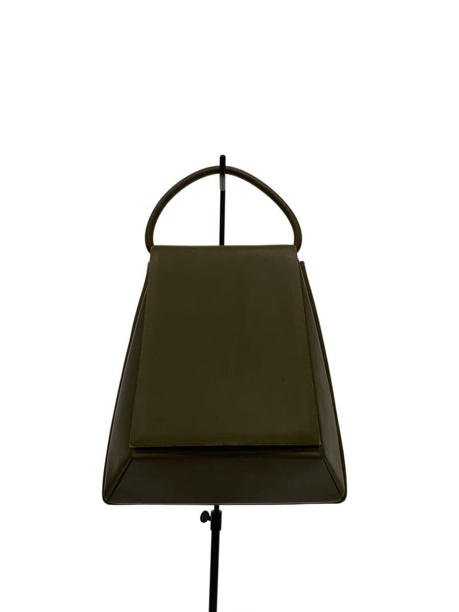 SYBILLA Handbag Used 20×14.5cm Khaki Plain Good Condition Slight Scratches