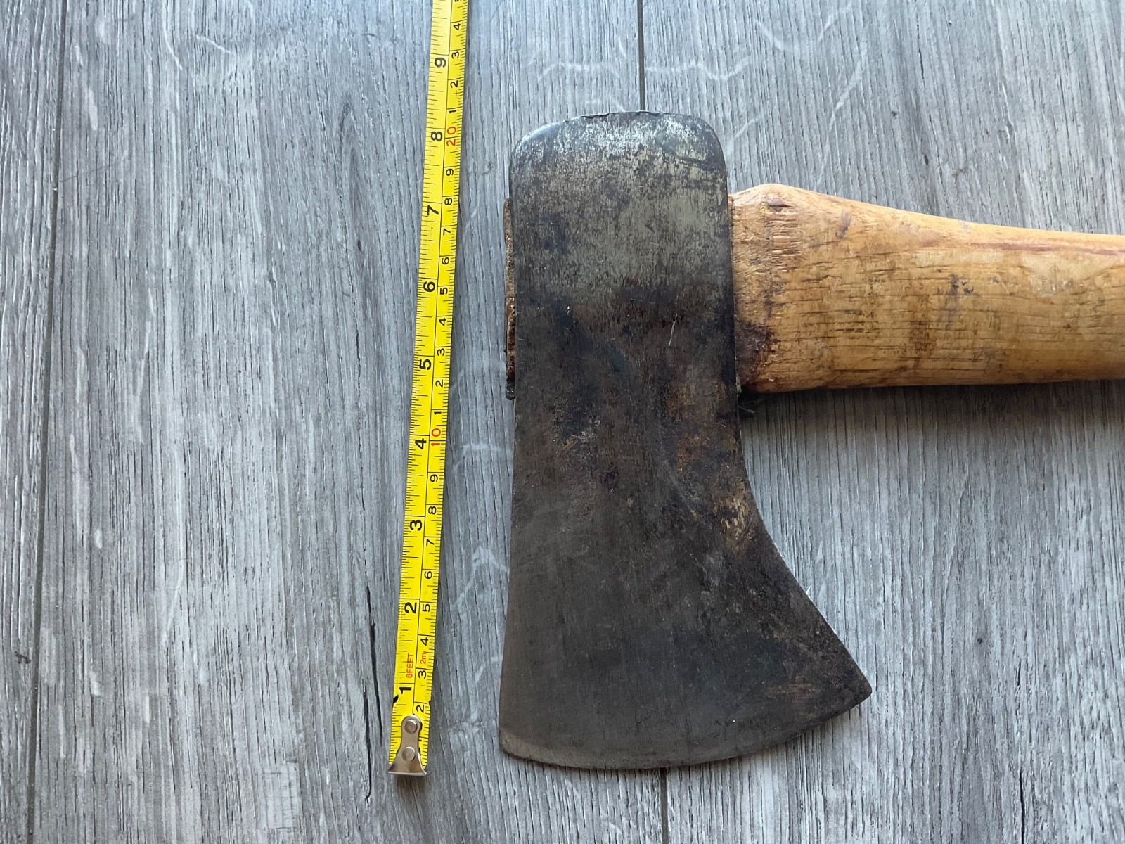 NOS WOODINGS-VERONA Single Bit Axe Genuine American Hickory USA