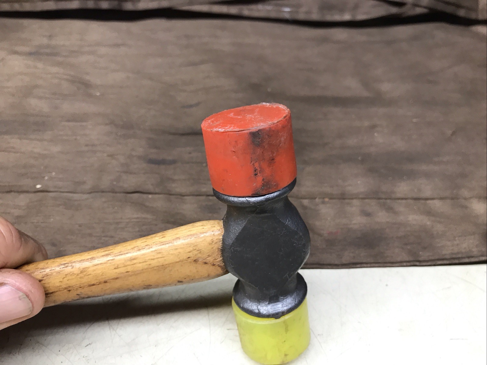 Craftsman USA 12oz Dual Soft Face Hickory Handle Hammer No 38298