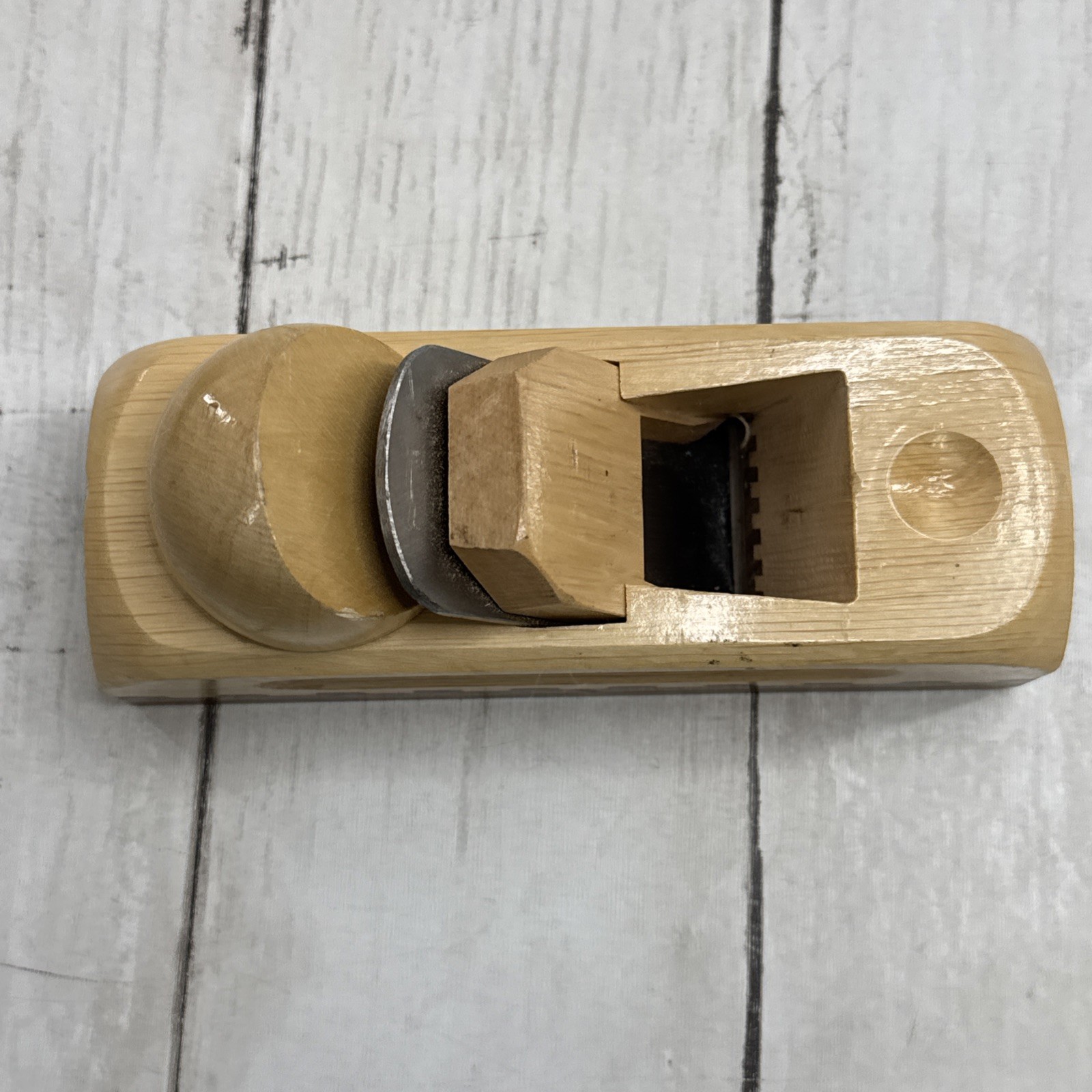 E.C.E Small Block Wood Plane Nr.249P Orig Box German 39mm Garanite