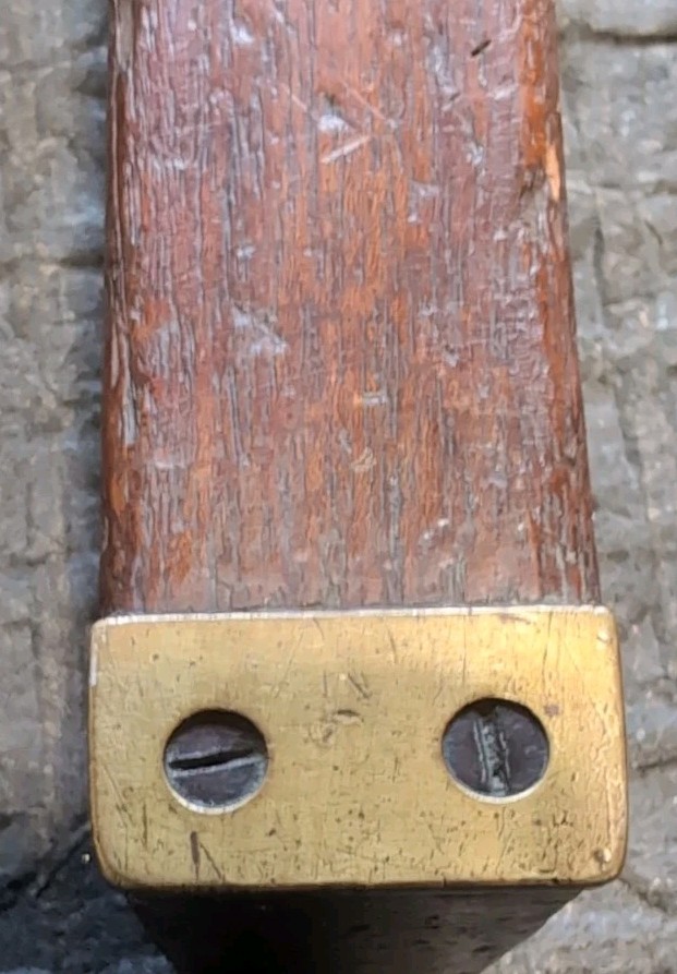 Stratton Brothers 30″ Wood and brass Level. Pat. July 16, 1872 Plumb & Level