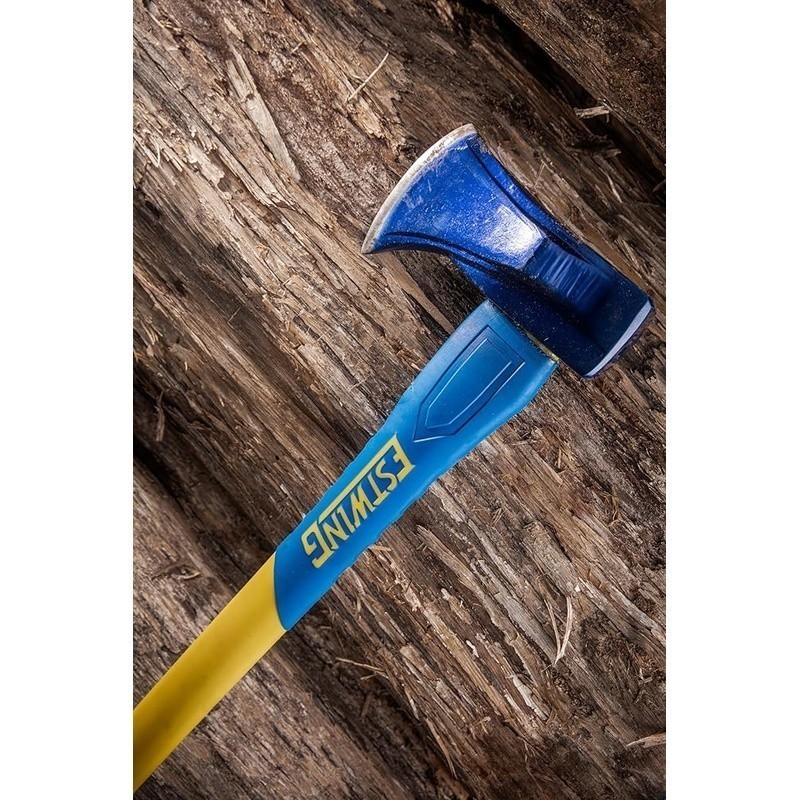 8lbs Fiberglass Splitting Maul Durable Handle Outdoor Camping Tool Heavy Duty US