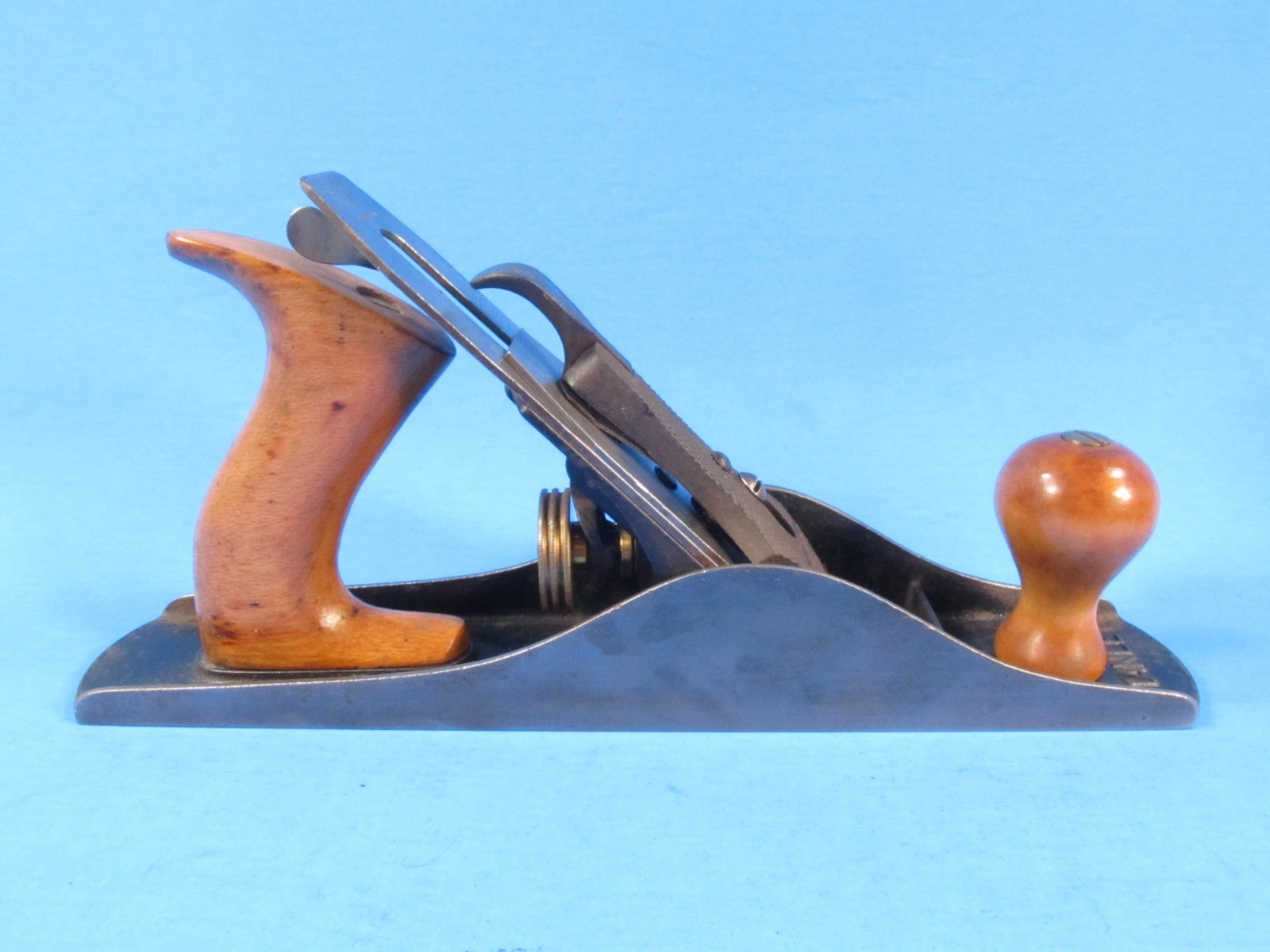 Stanley Four Square No 5-1/4 size Junior Jack wood plane sweetheart iron