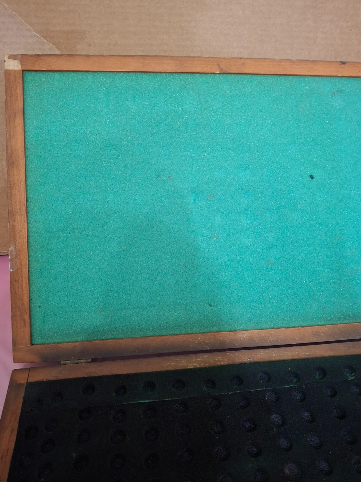 Vintage Starrett Wooden Case Replacement Micrometer Box 23″x13″ Genuine Original