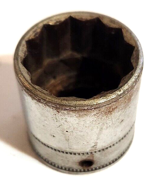 Walden Worcester 3/4 Socket 3/8 Drive 12 Point 1″ Length 3 4024