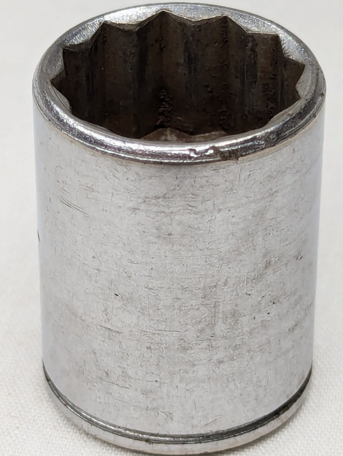 Vintage Fleet 7/8″ SAE 1/2″ Drive 12 Point 1628 Socket Made in USA