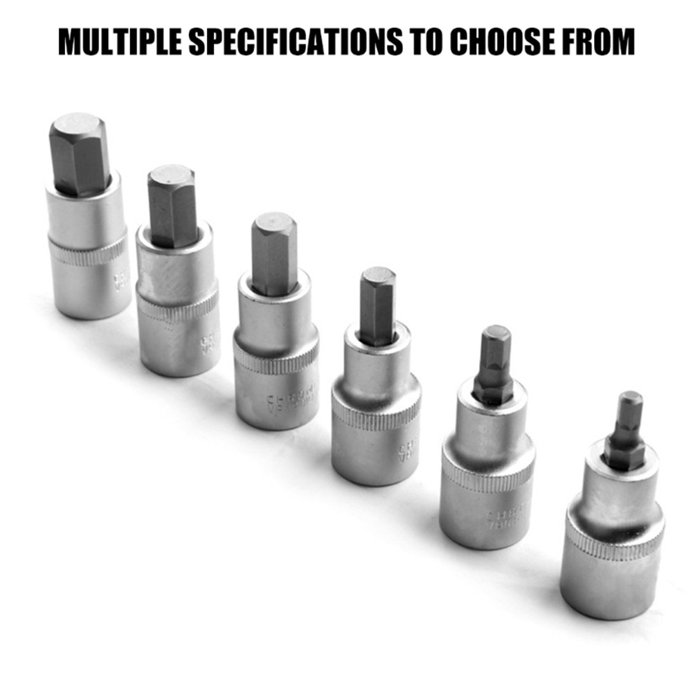 Metal Sleeve Hand Tool Hexagon Key Socket Set H4L84161