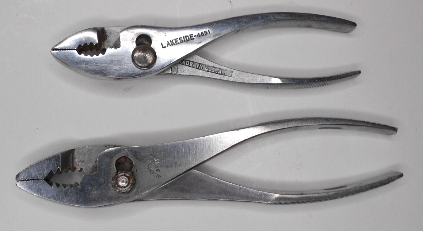 Globemaster 5985 Lakeside 4651 Slip Joint Pliers F5