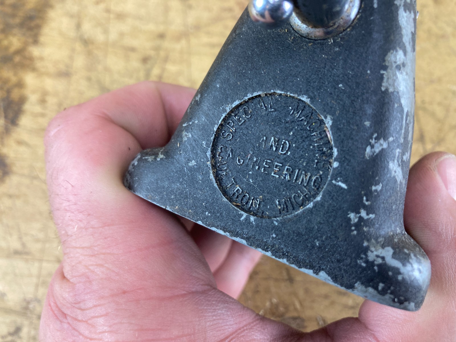 Vintage Special Machine & Engineering Jewelers Vise Detroit Michigan Mini Tool
