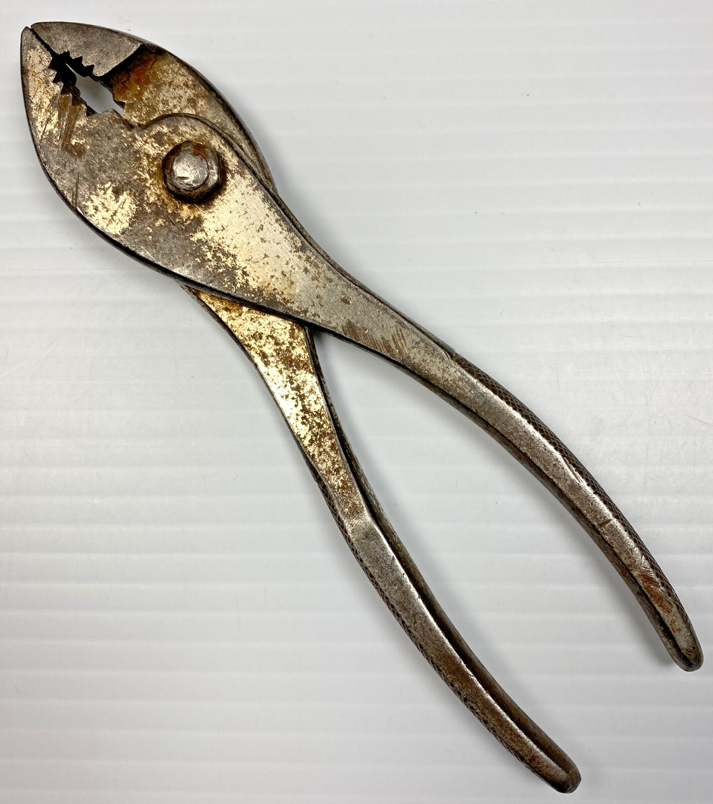 Vintage HUDSON FORGE CO. Slip Joint Pliers REG. U.S. PAT. OFF. USA Tool