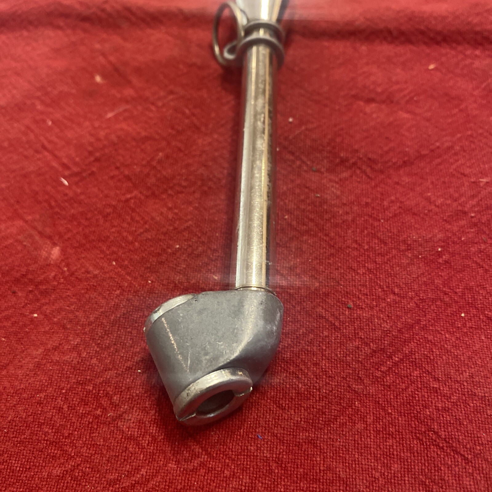 HEAVY DUTY STAINLESS MILTON VINTAGE NYLON BAR SERVICE GAGE AIR GAUGE 976 TOOL