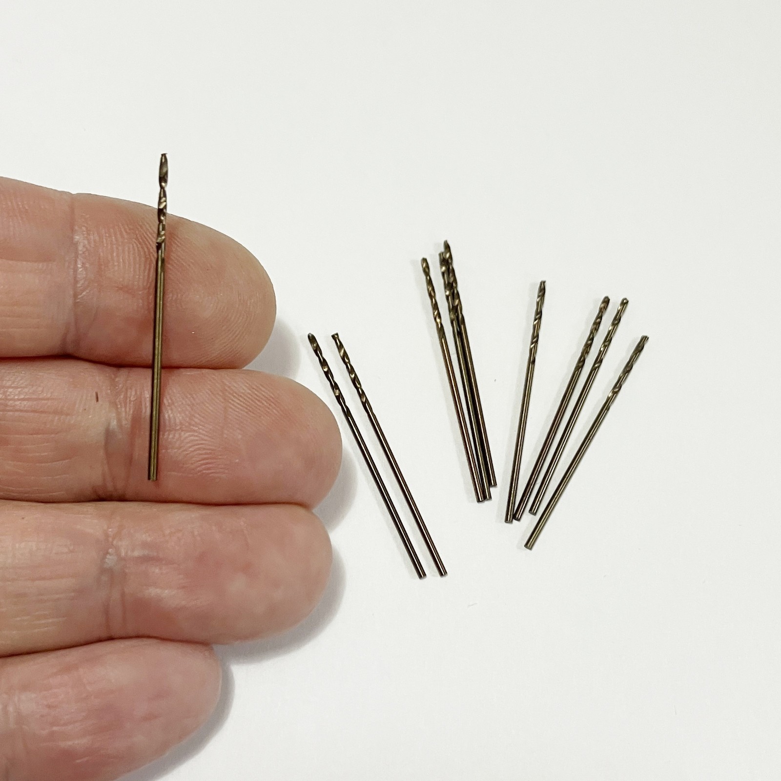 Morezmore M01478 10pc Drill Bits 1mm HSS Twist Drill Bits