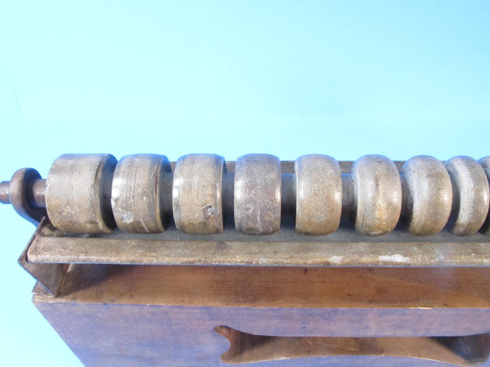 as-is uncommon hand cranked wet grinder for sharpening wood carving gouges tools