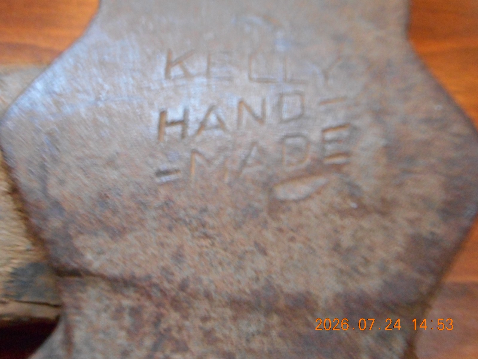Vintage True Temper Kelly Works Hand Made Hatchet Axe – Handle Marked PG&E CO