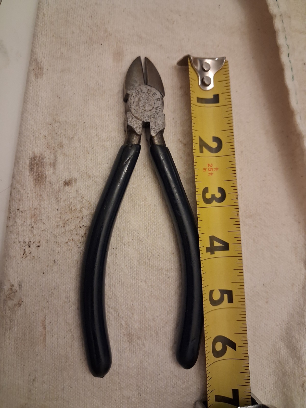 Vintage Fuller 6″ Side Cutters. Japan. Cutters Still In Good Condition.