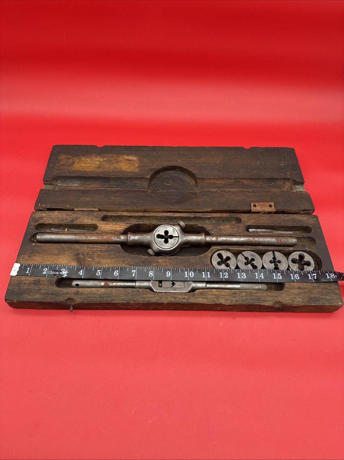 Vintage Greenfield Tap & Die Set