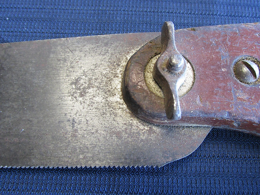 E.C.Atkins Silver Steel Hand Saw NAIL SAW 15 PPI