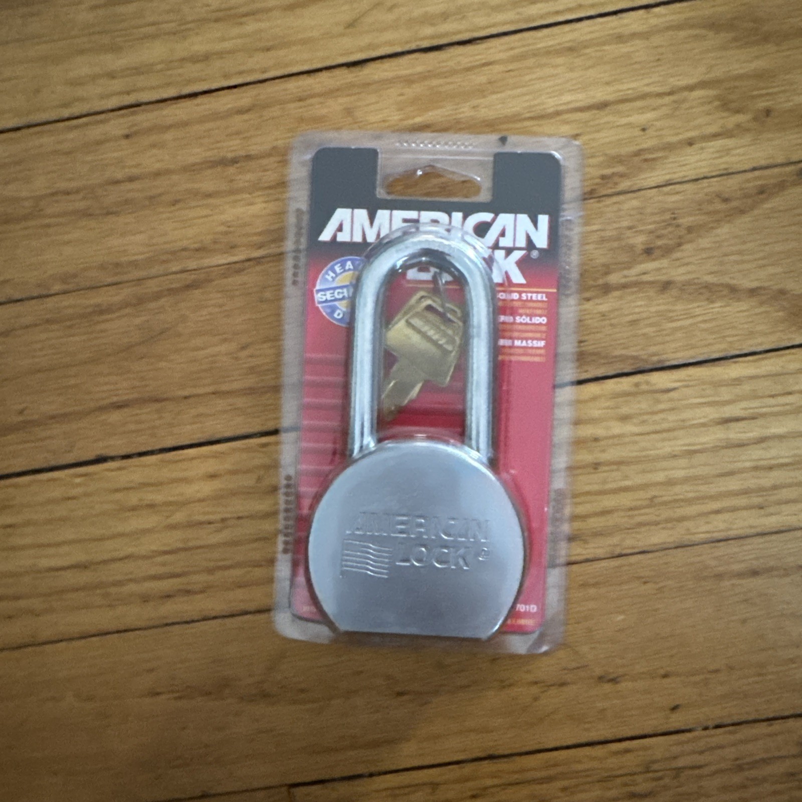 A701D Steel Padlock, 2-1/2″