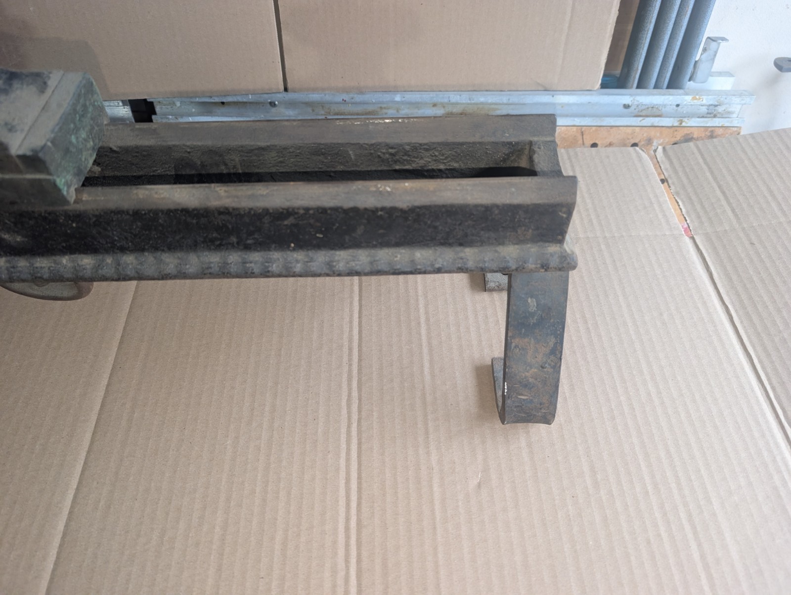 Antique Small Benchtop Metal Lathe – 33” Bed Metal & Brass