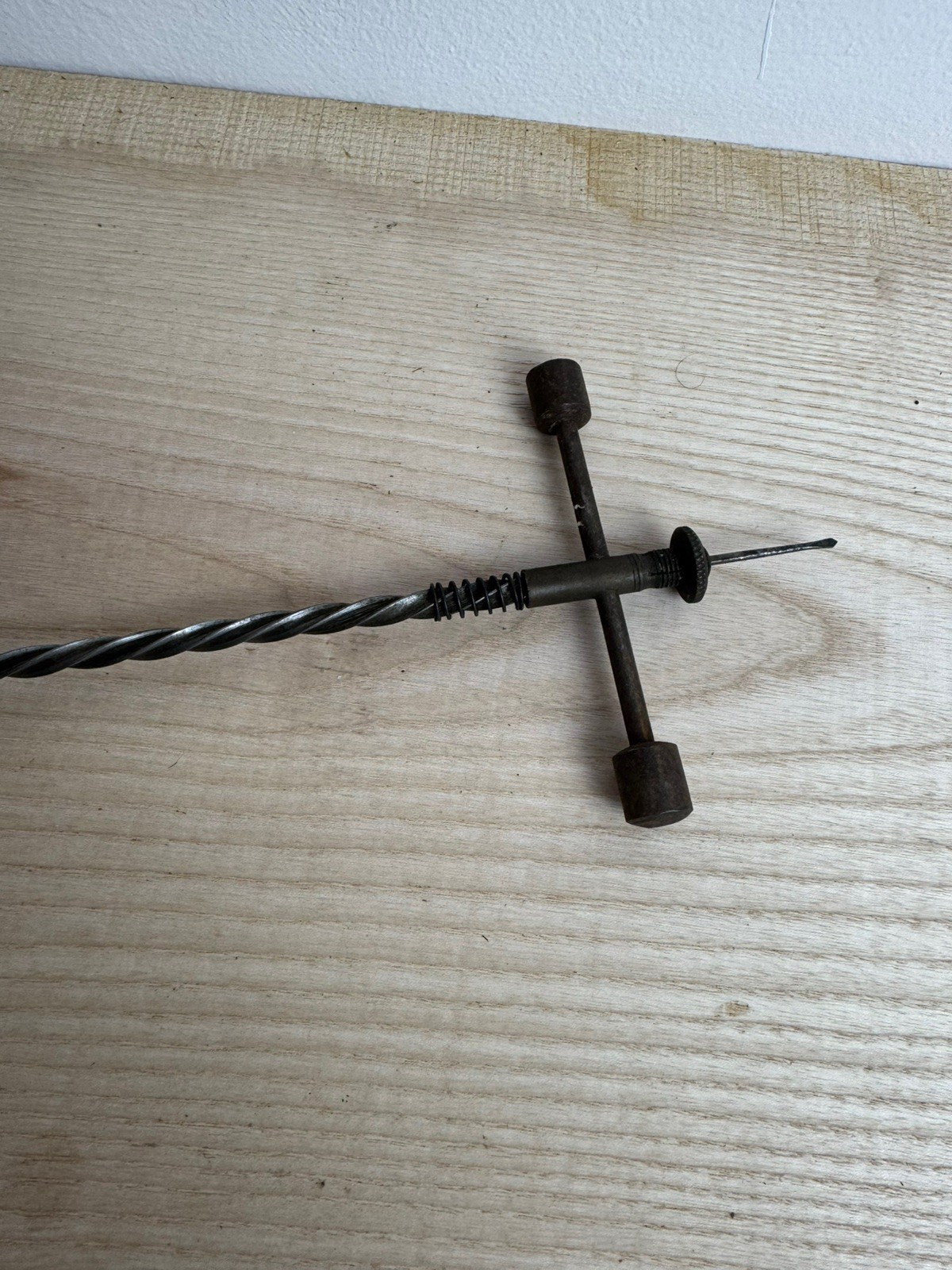 Small Vintage Archimedes Drill by Hobbies with counterweights