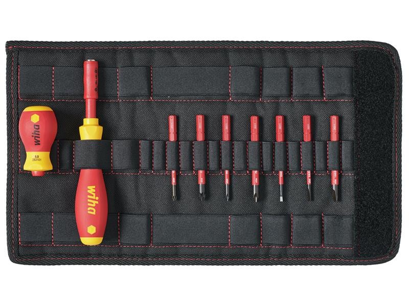 Wiha SoftFinish electric slimVario Screwdriver Set, 10 Piece WHA41232