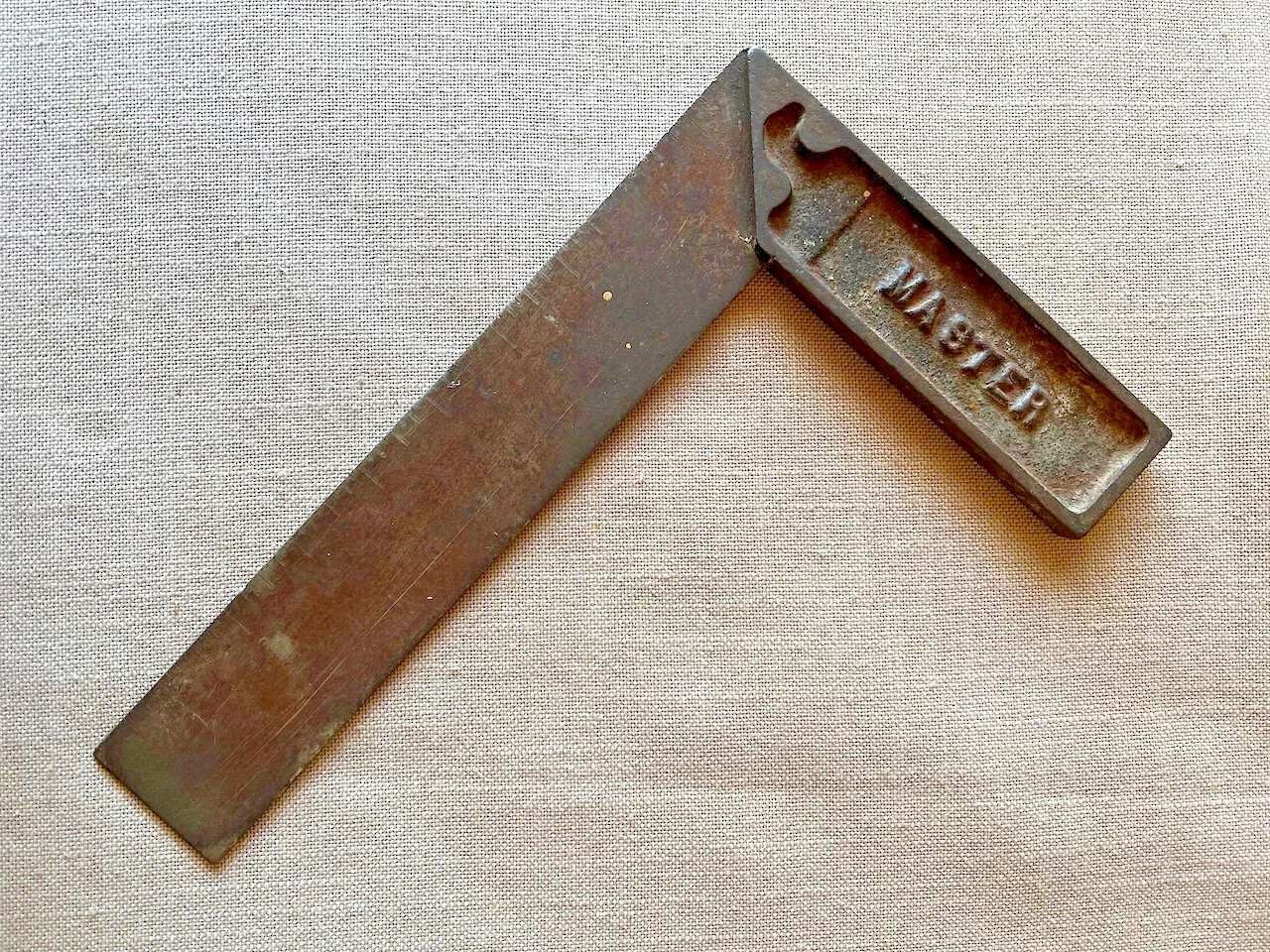 Vintage workshop tools – Master 10 inch try square