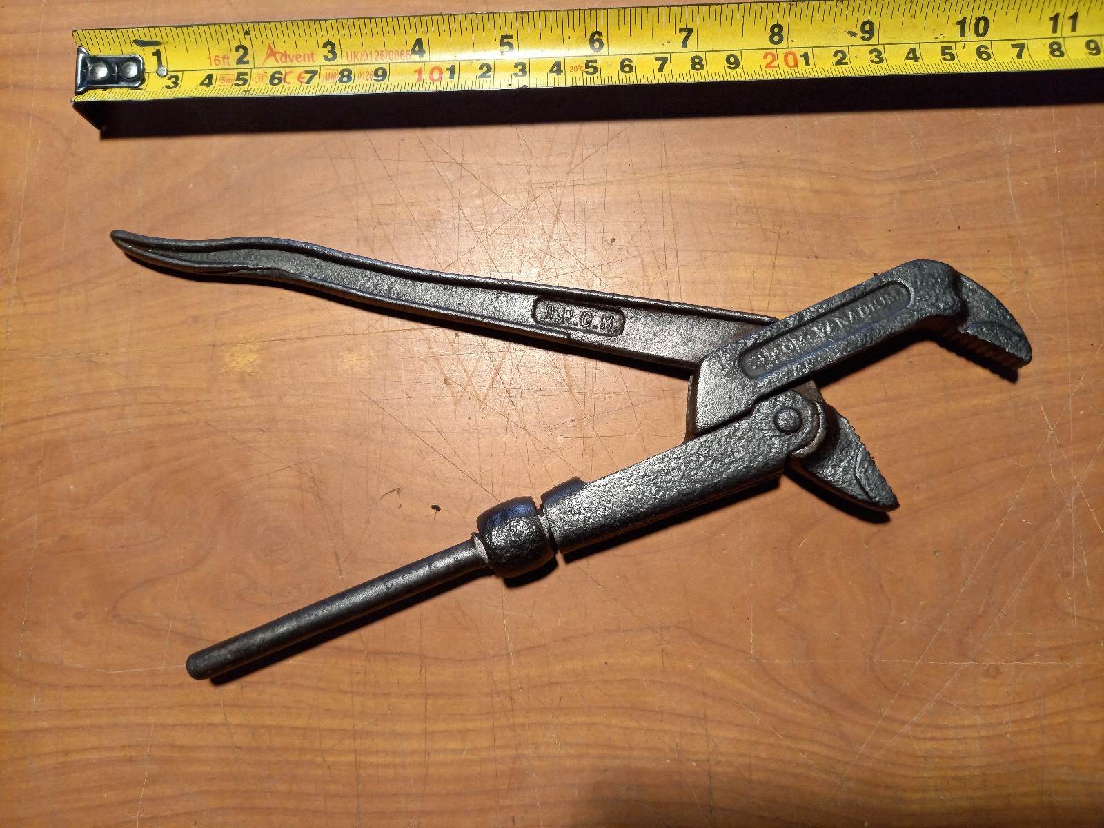 Rare Vintage VBW No 111 Adjustable Grips 1/2″ D.R.G.M. Ideal Collector GWO