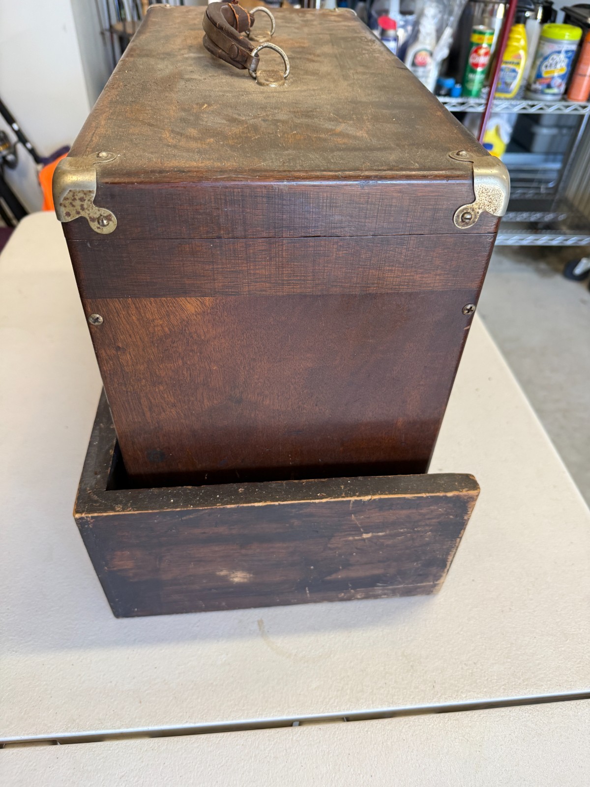 1960’s Starrett & Gerstner & Sons – 9 Drawer Machinist Tool Chest Red felt