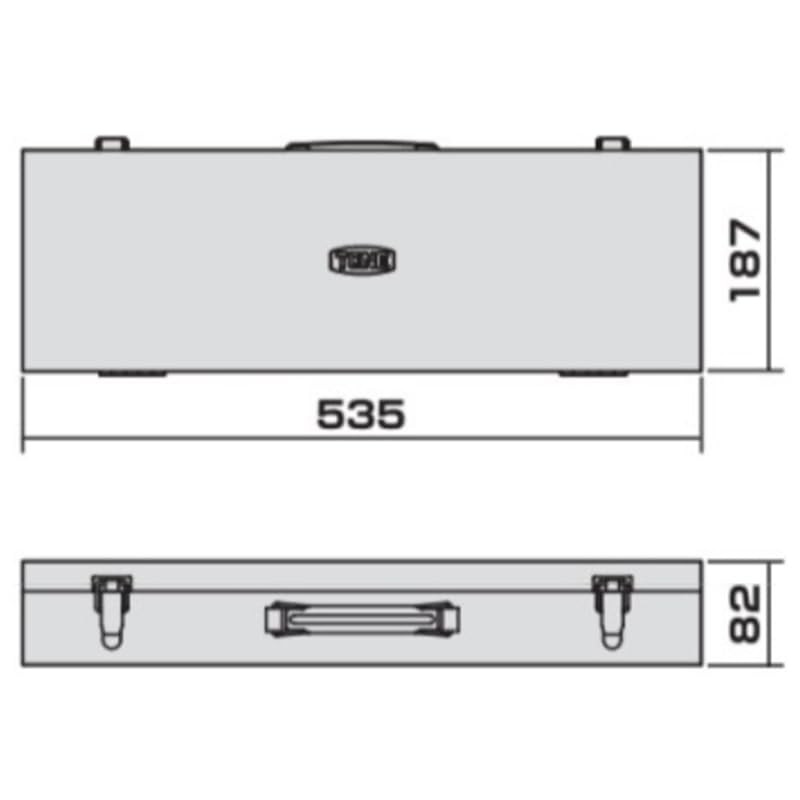 Tone TONE Combination Tool Set K20 12.7mm 1/2 Drive Silver 33-Piece Set From