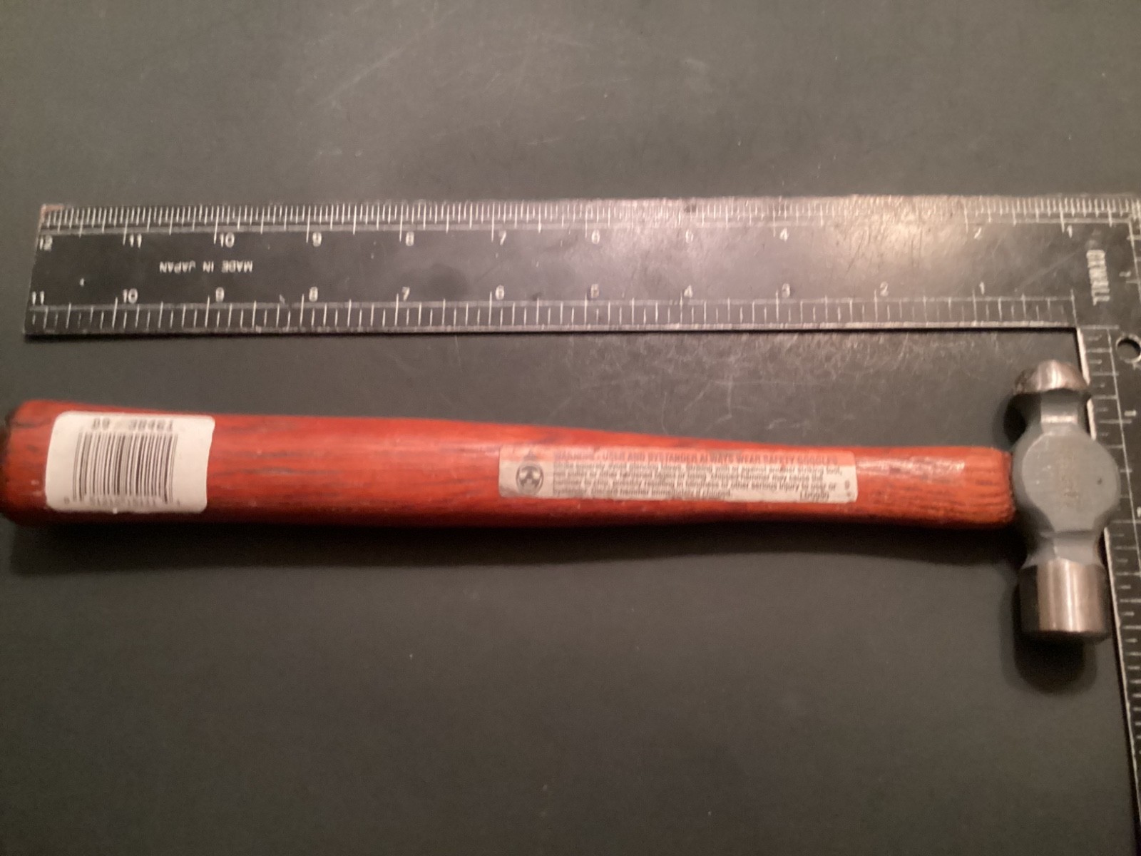 Rare Sears Craftsman 4oz Ball Pein Peen Hammer 38461 M Gray Head USA – NICE!
