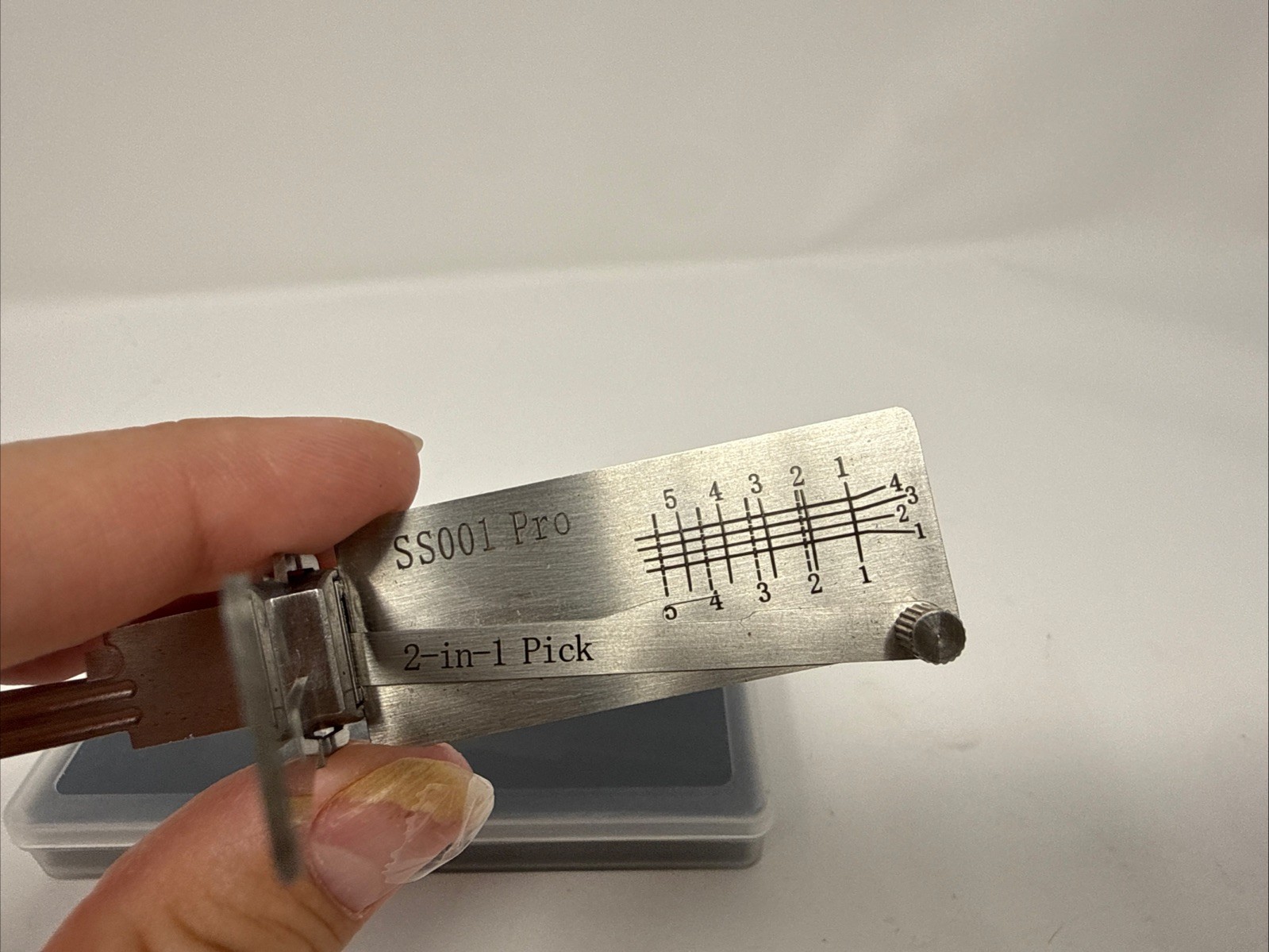 Key Decoder Perfect Match For Key Picking Hook Tool Stainless Steel SS001 PRO