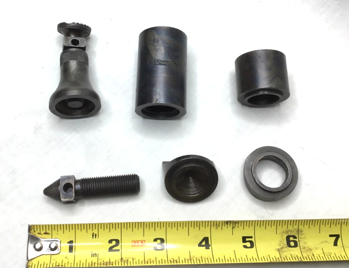 Starrett S190 “Little Giant” Machinist Jack Screw Set 6-Piece Vintage