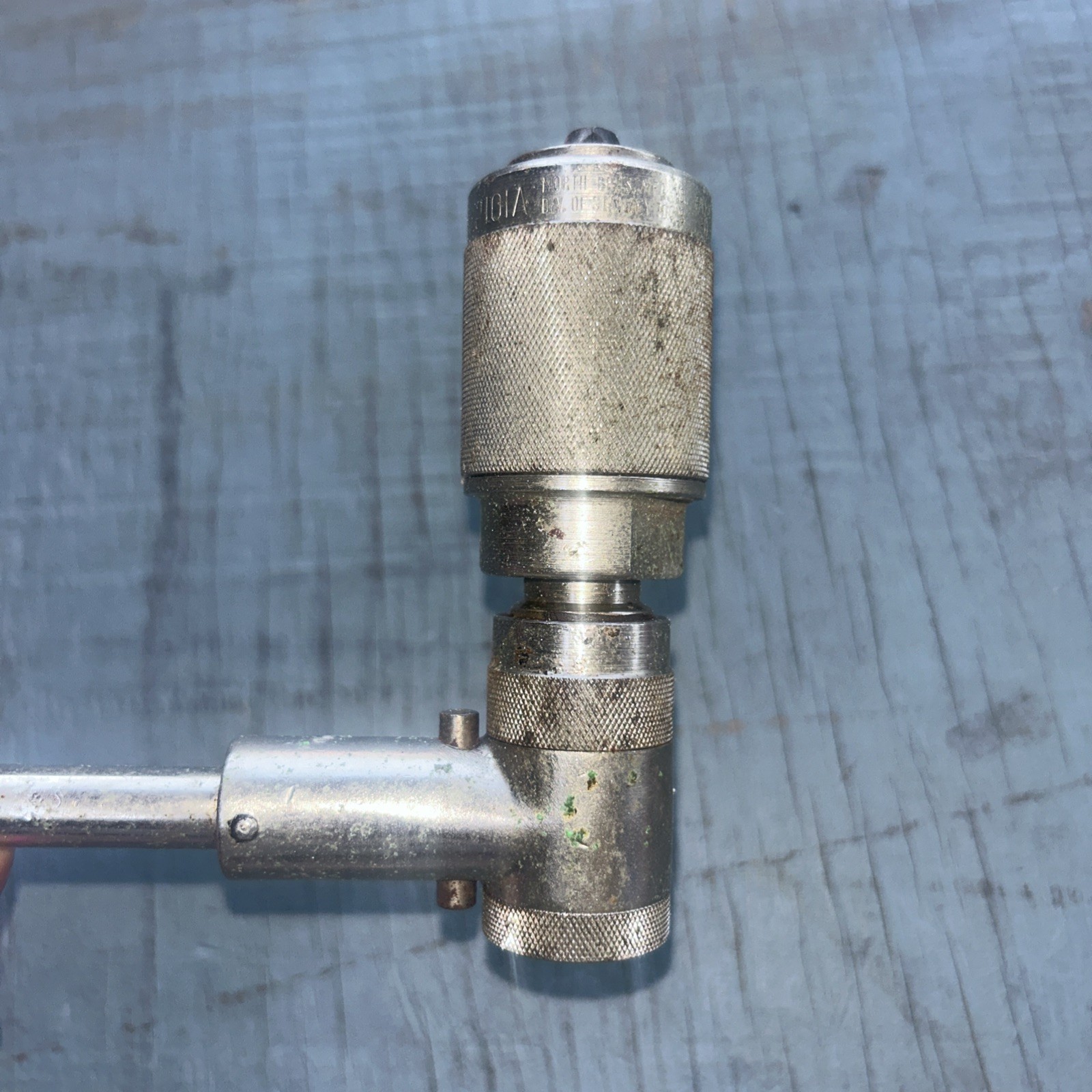 Stanley Bell System B No. 2101 A 10″ Bit Brace Auger Bit / Vintage Drill Tool