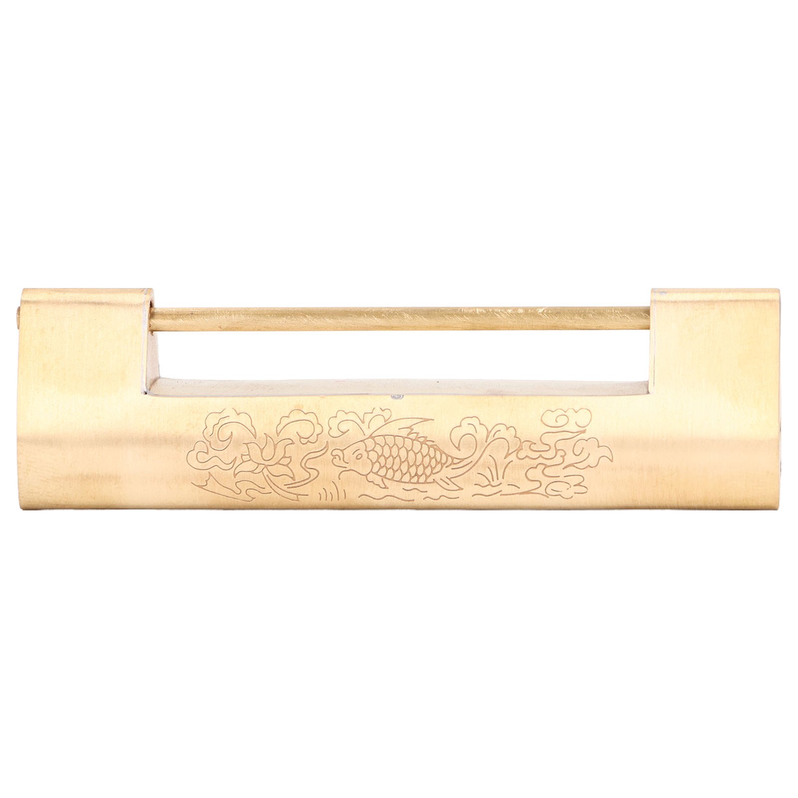 Chinese Old Style Padlock Durable Brass Material For Cabinets Easy To Use