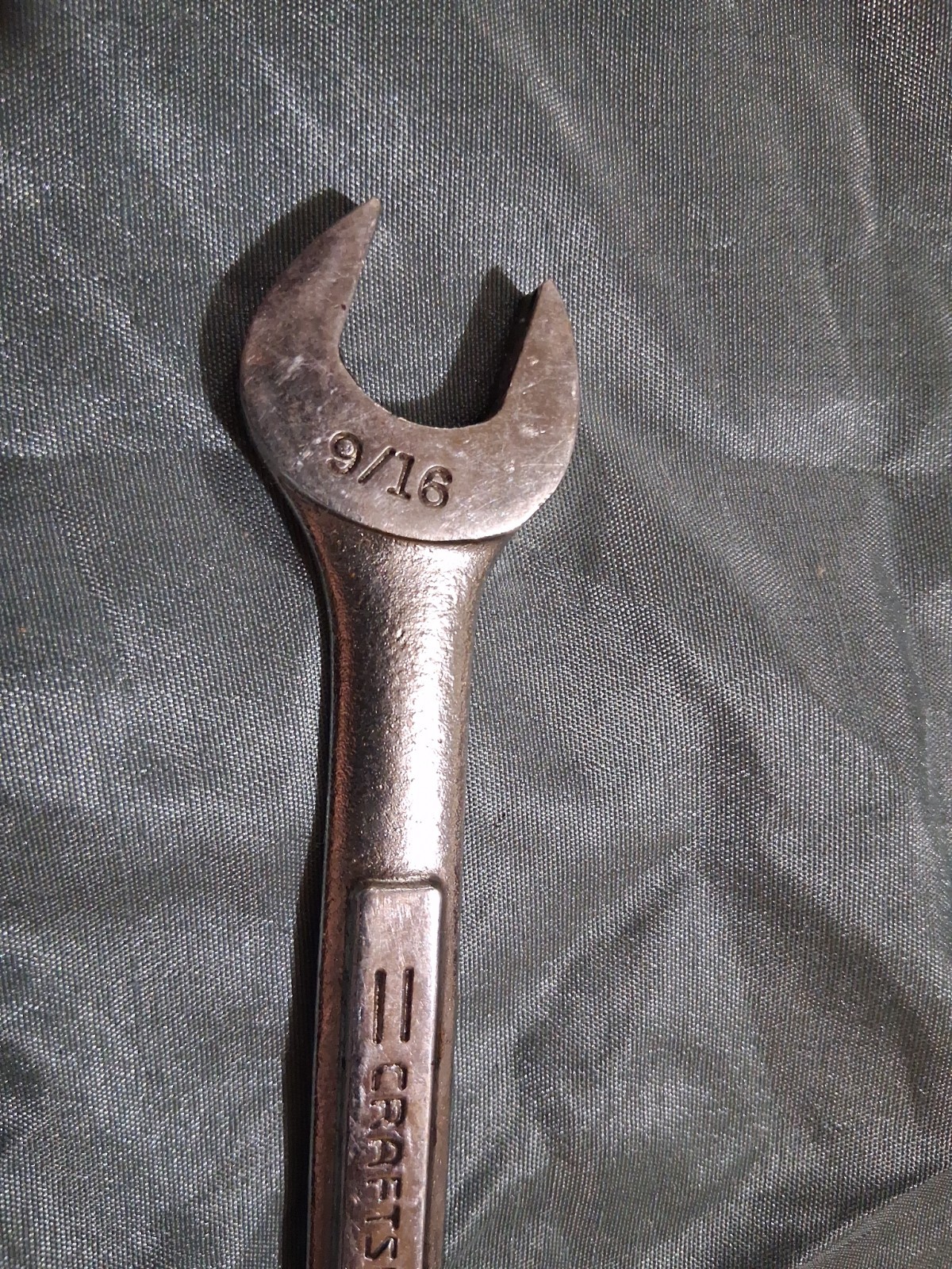 Craftsman Double Open Ended Wrench 9/16 & 5/8 USA -VV-44592